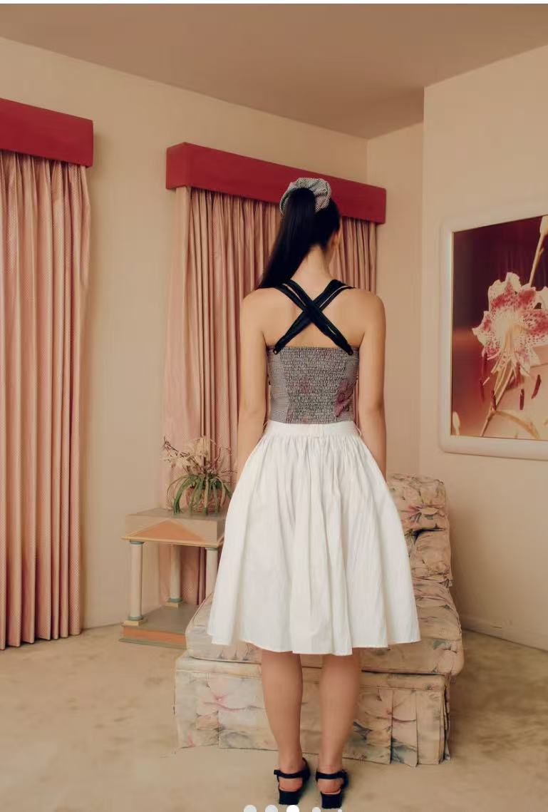 Zemeta Take Me Gingham Top