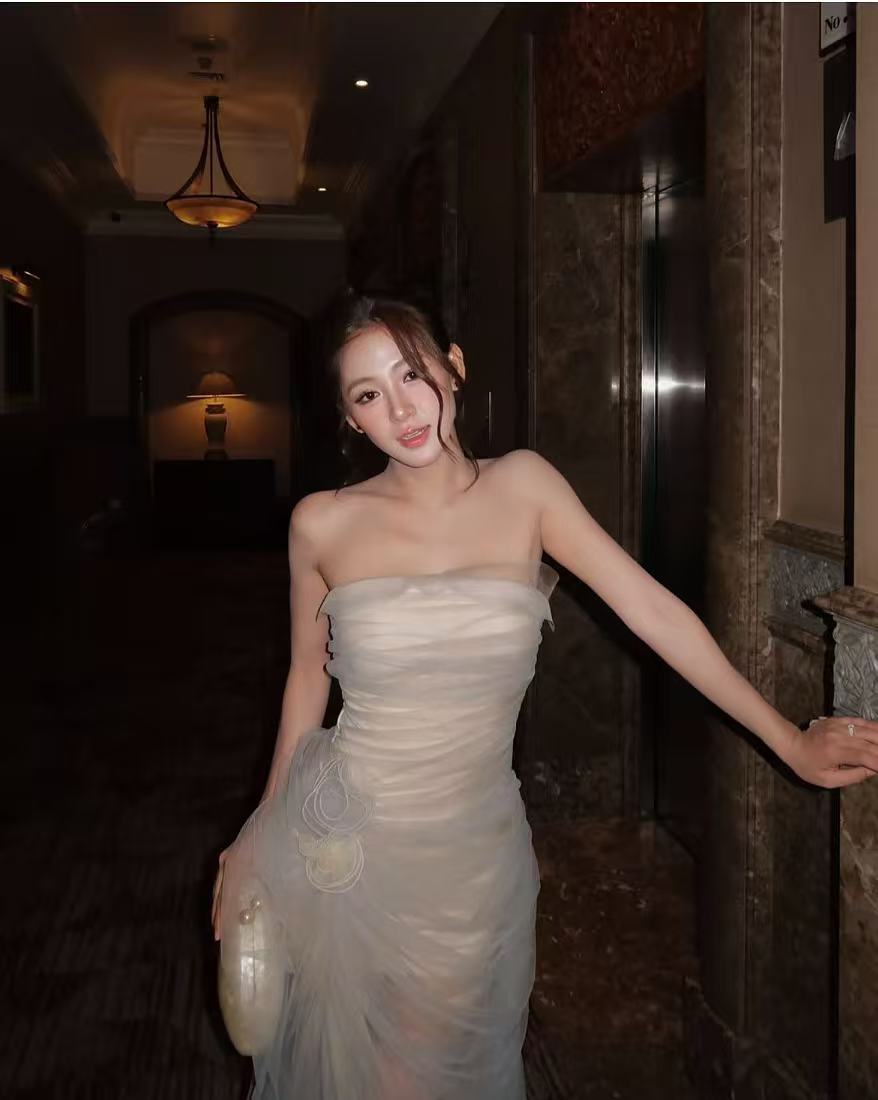 Must Have Color-Blocked Mesh Dress