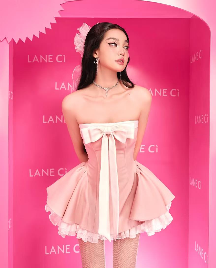 Lane Ci Pink Bunny Dress