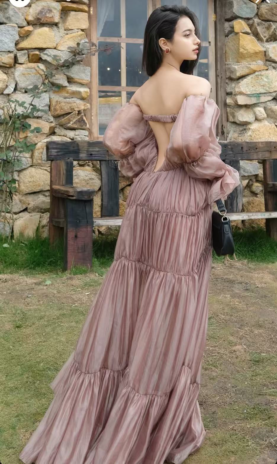 La Vierge Cannelle Dress