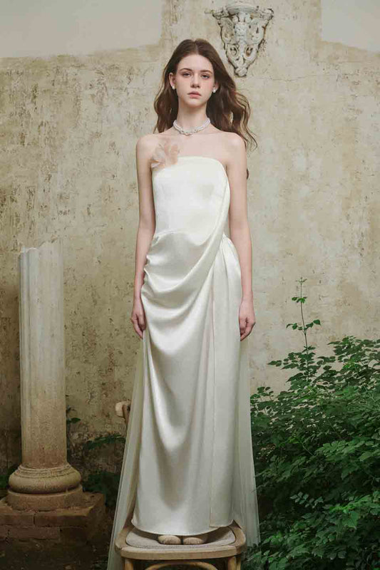 Crow Crew White Morning Mist Dress - image 1