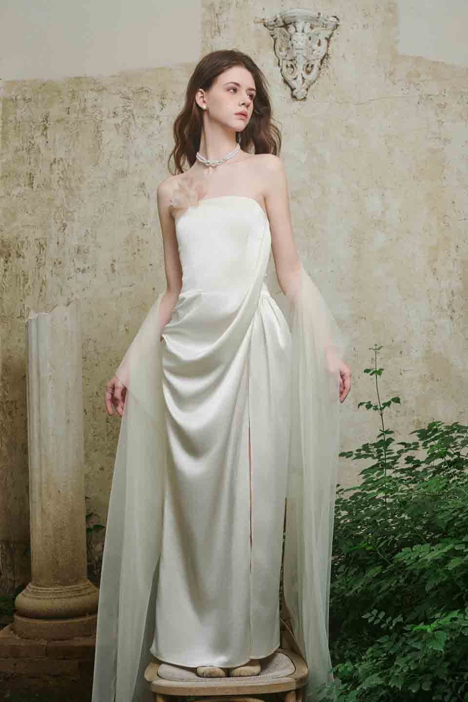 Crow Crew White Morning Mist Dress - image 3