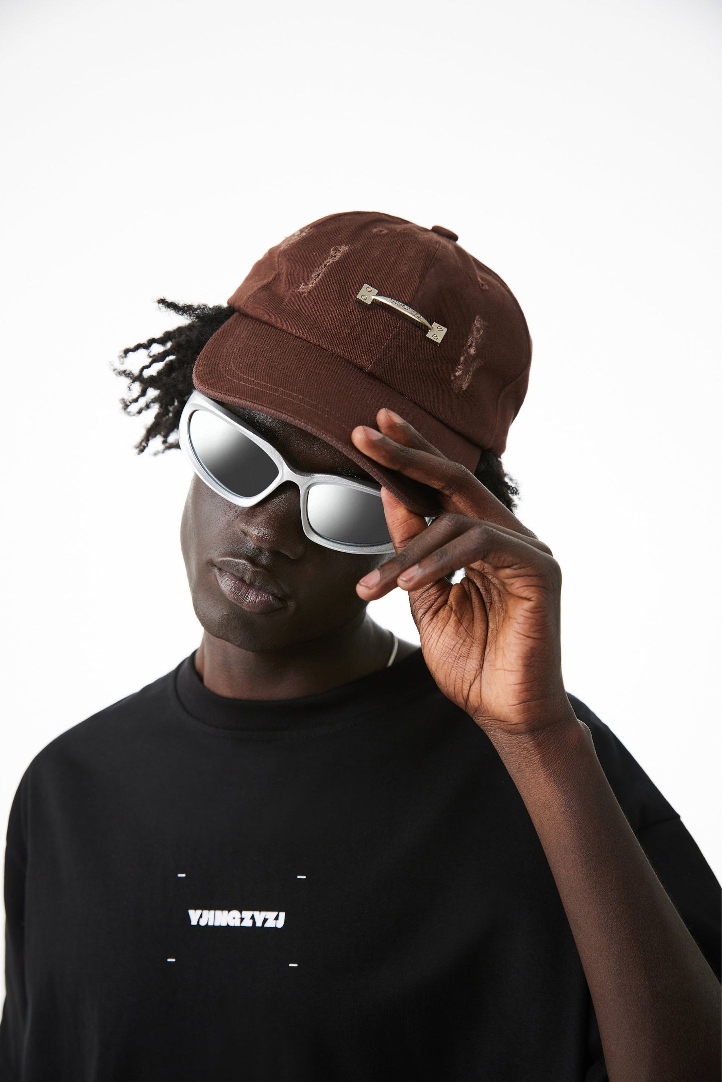 YJ-Handle Cap In Brown