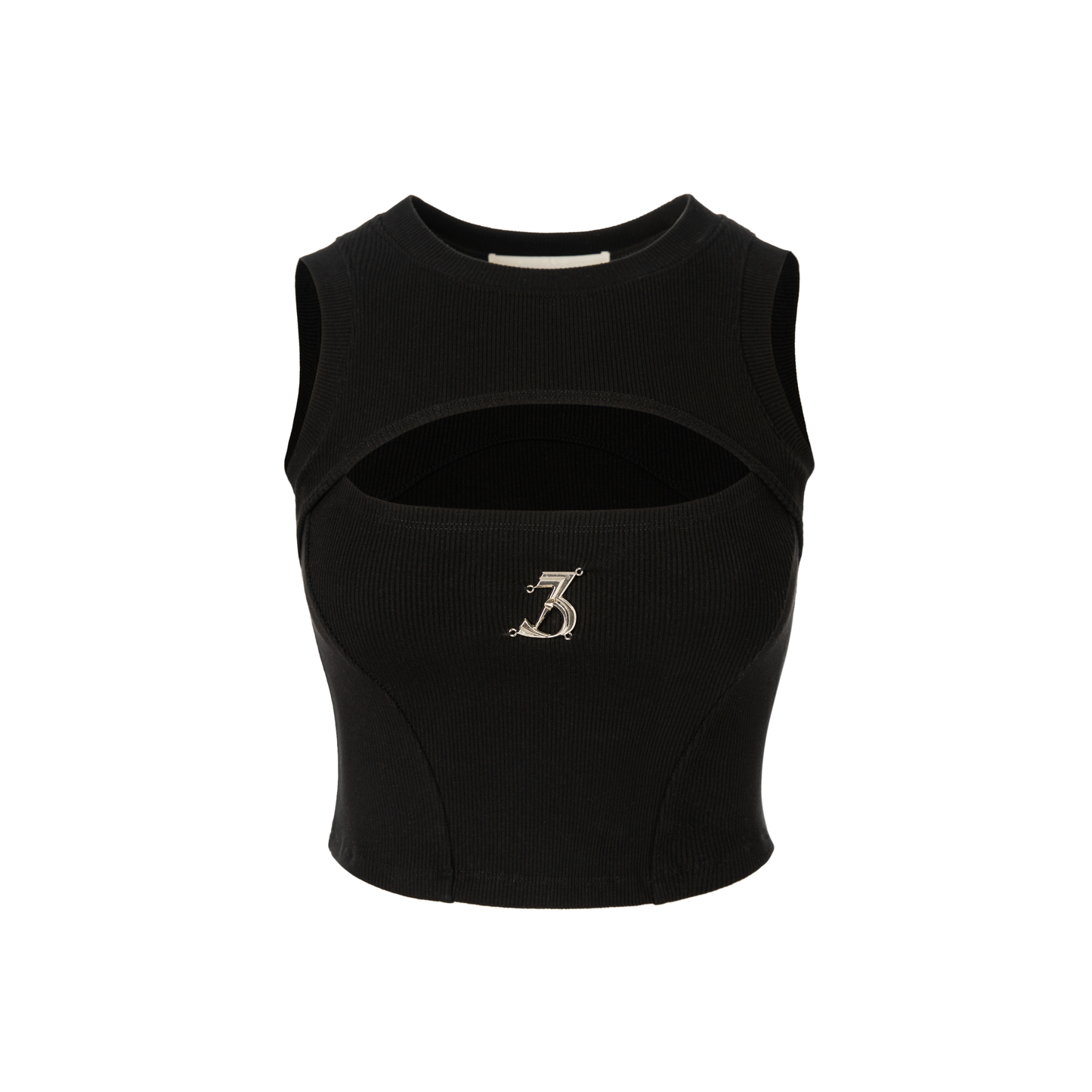 13DE MARZO Digital Logo Knit Tank Vest