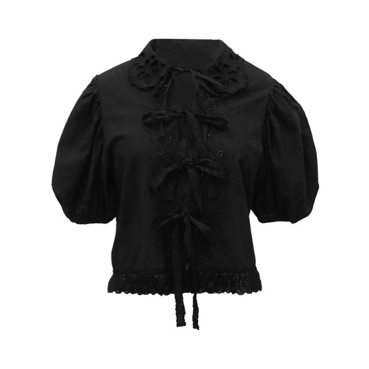 Zemeta Chaser Black Crop Top