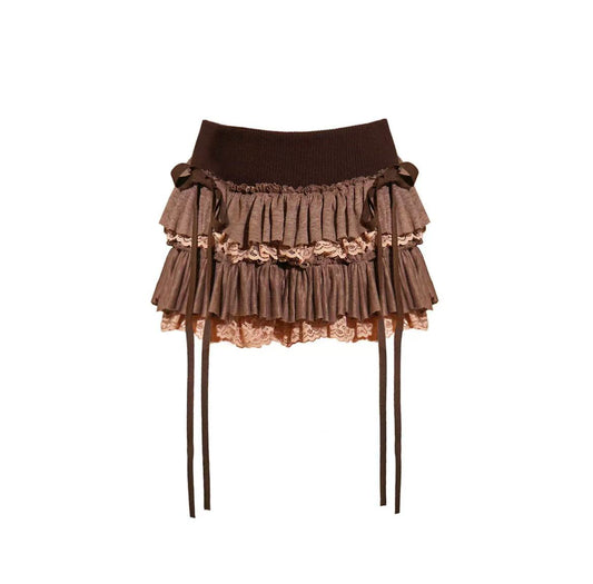 Zemeta Brown Rag Doll Kuku Skirt