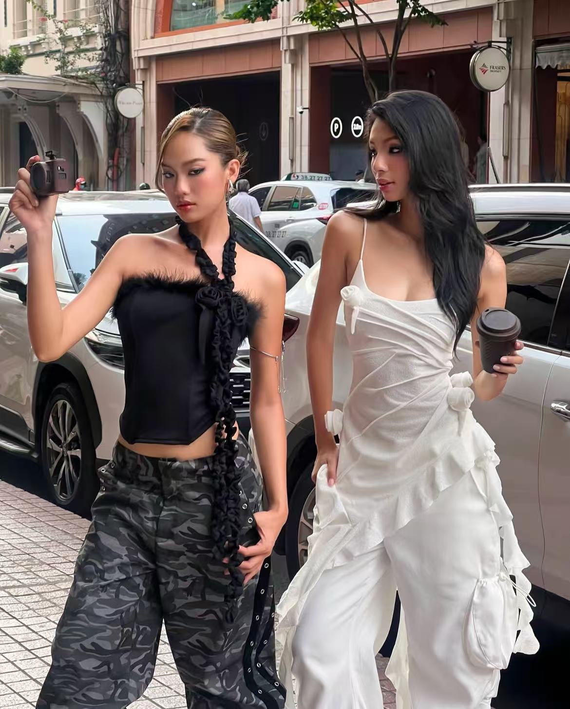 Swan Babitee Top White/Pink