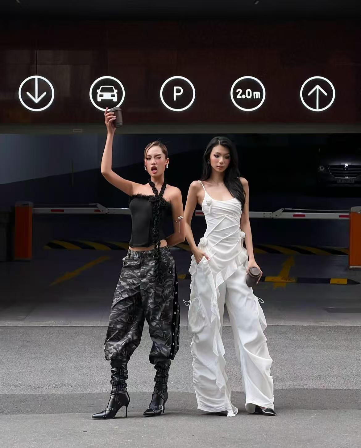 Swan Babitee Top White/Pink