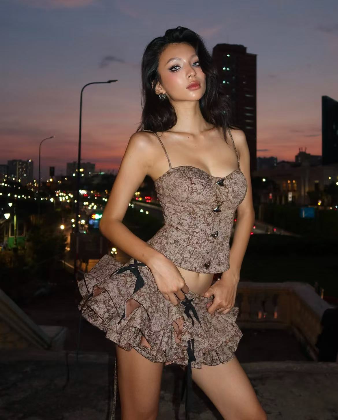 Swan Tirybi Set Brown/Blue