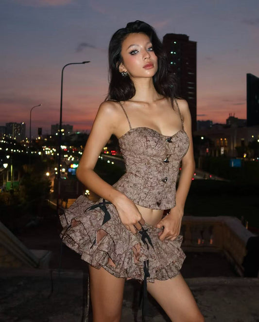 Swan Tirybi Set Brown/Blue