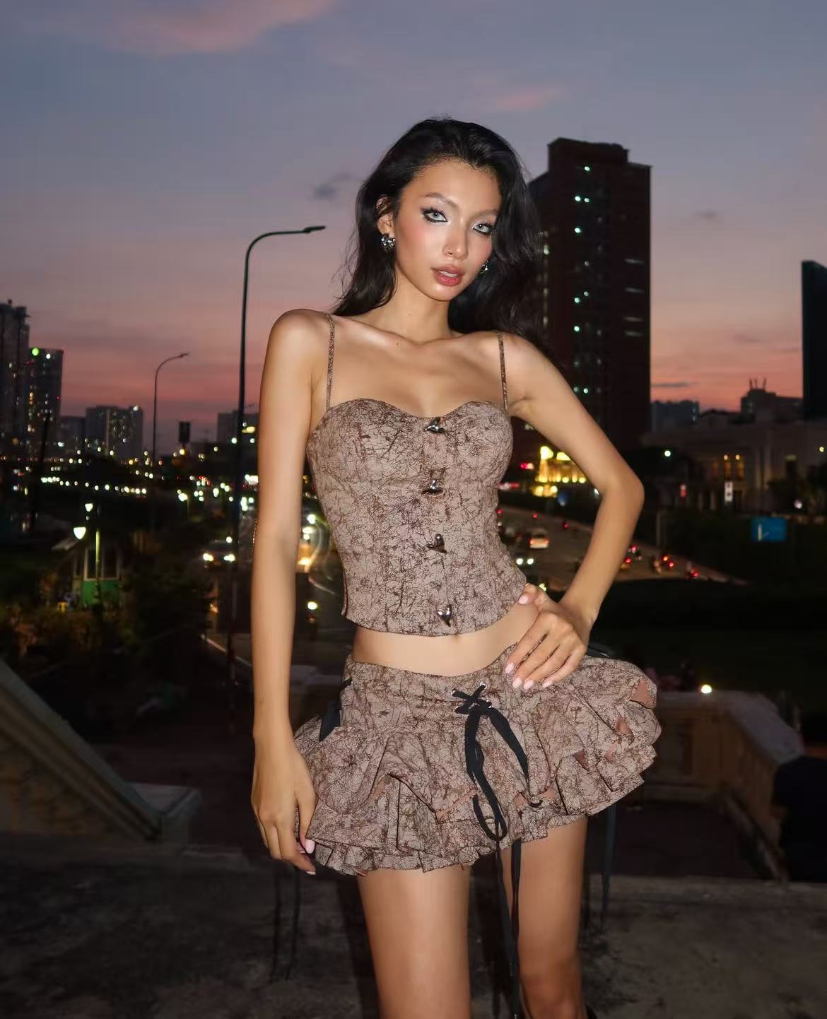 Swan Tirybi Set Brown/Blue