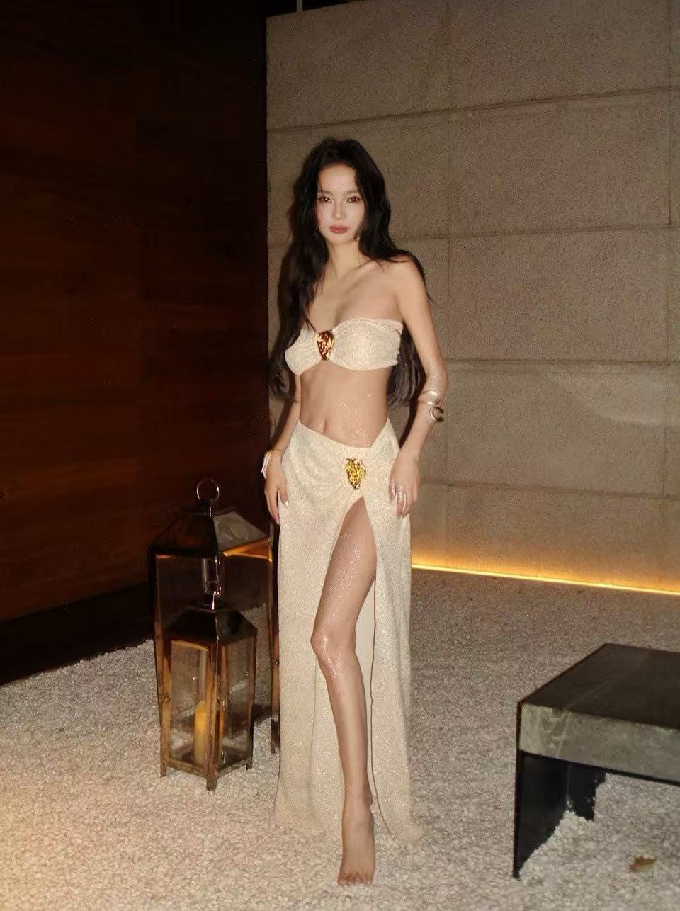 Goddess Gold Bikini Set