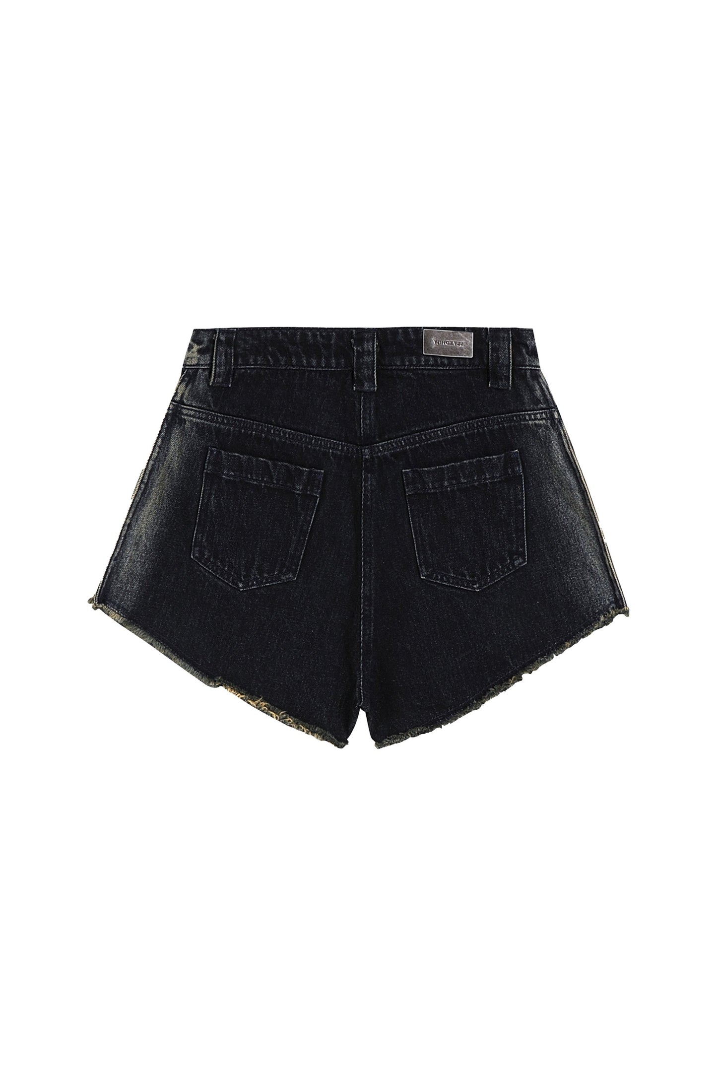 YJ1NGZYZJ Laundry YJ-Handle Denim Shorts