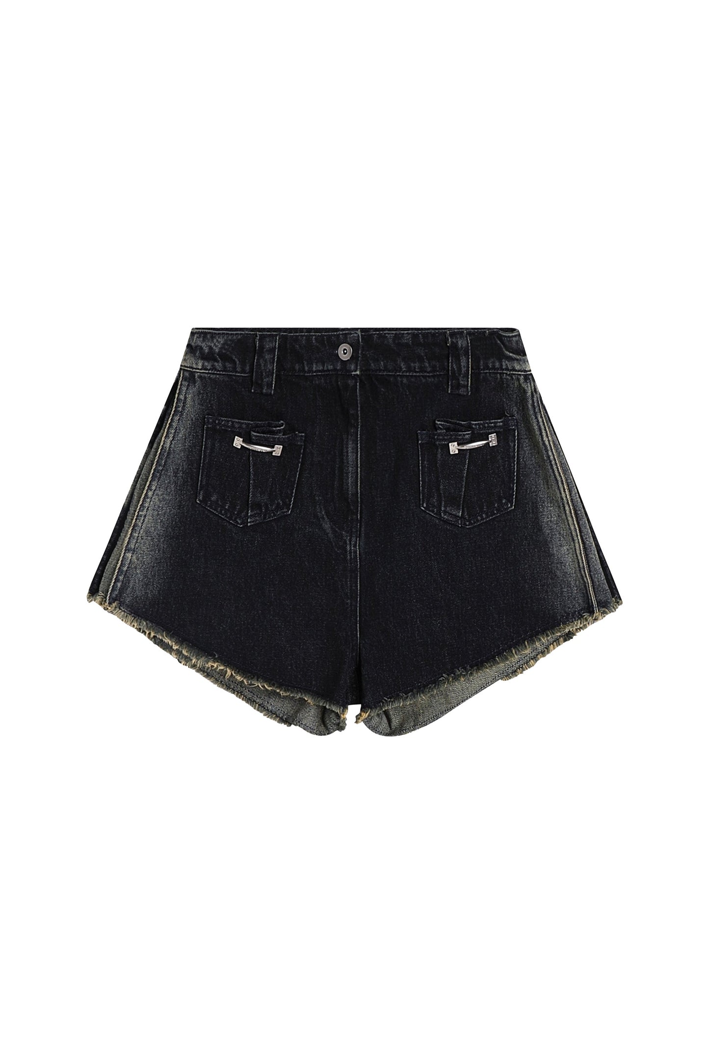 YJ1NGZYZJ Laundry YJ-Handle Denim Shorts