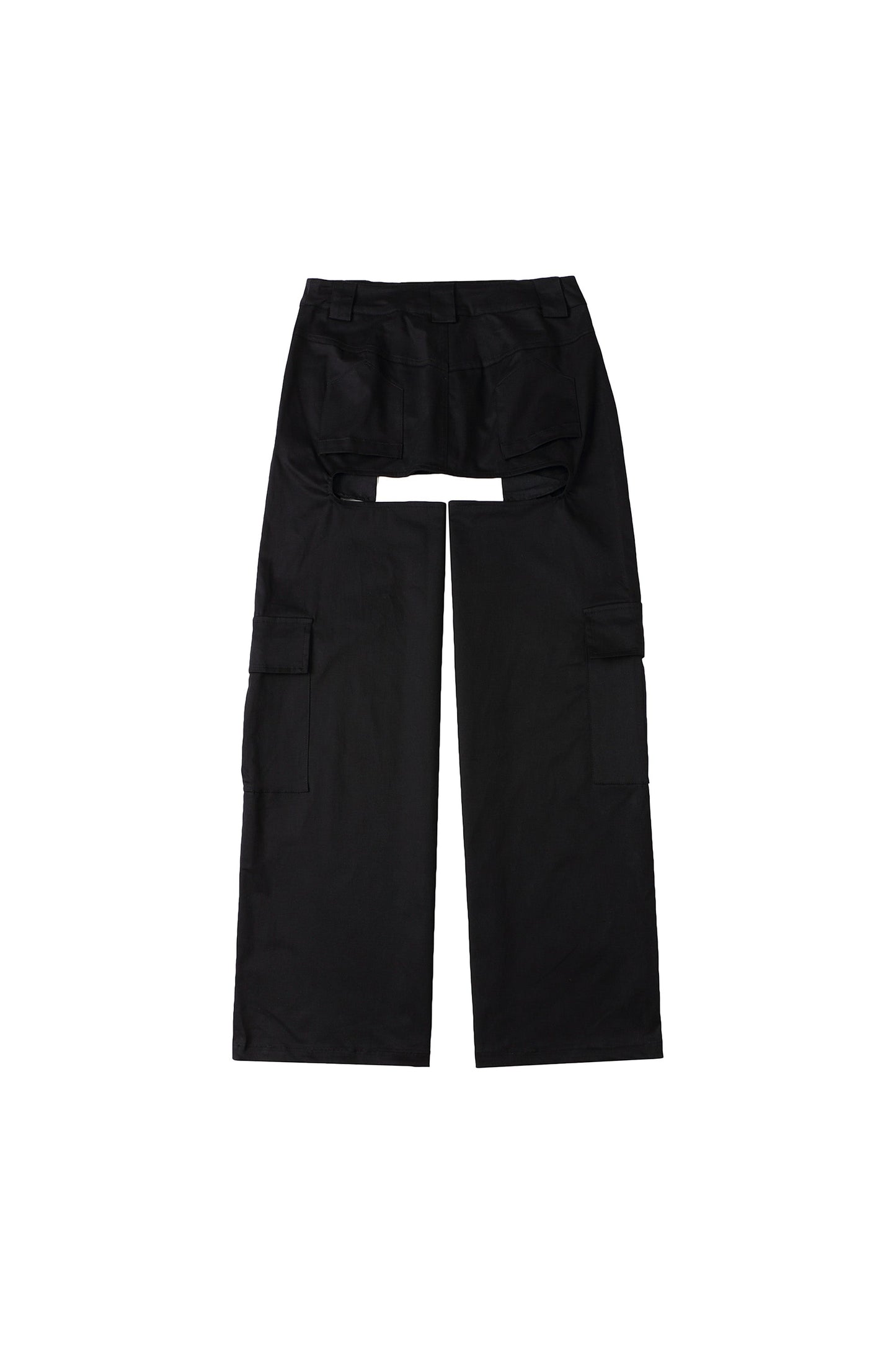 YJ1NGZYZJ Crotchless Cargo Pants