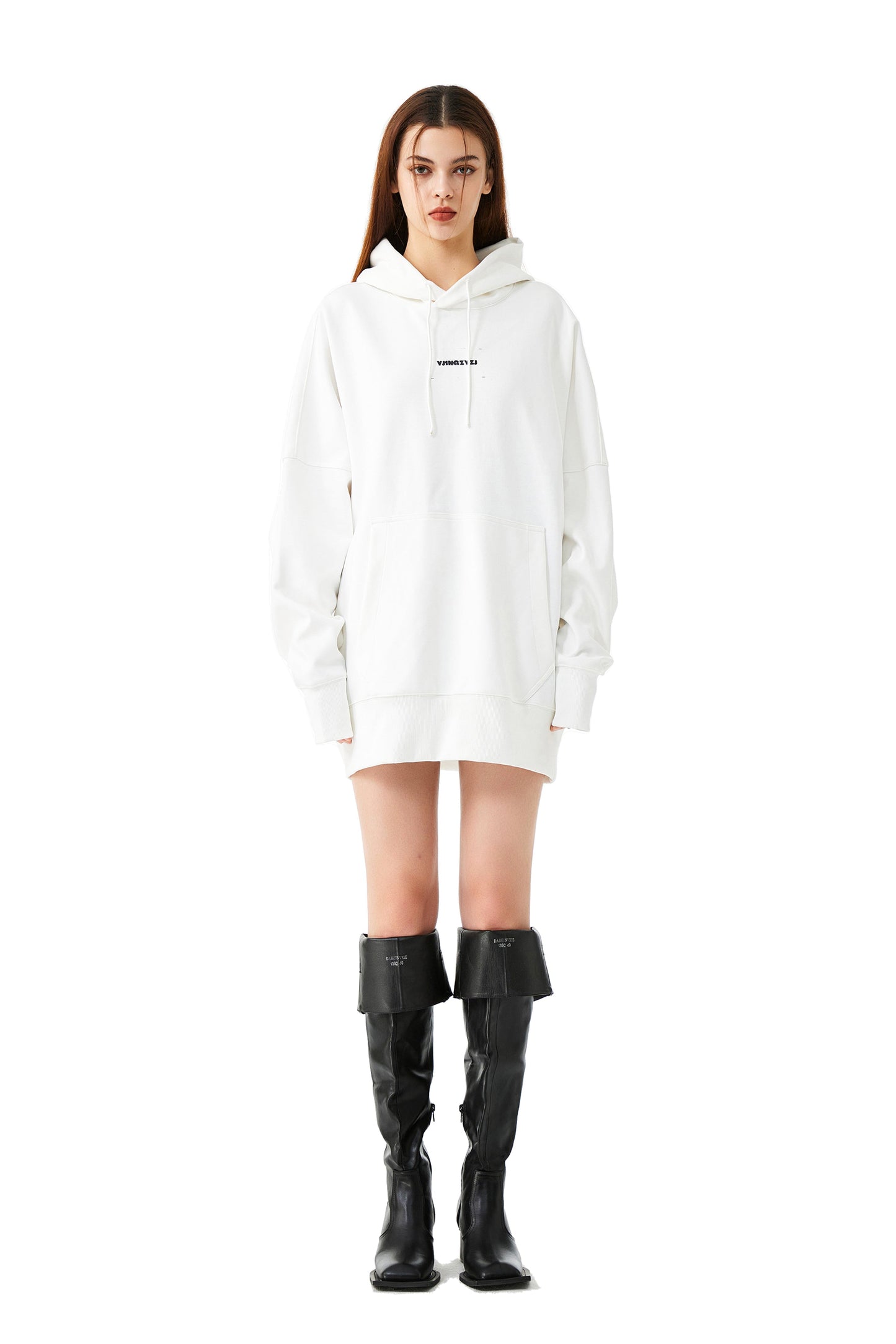 YJ1NGZYZJ Printed Hoodie In White