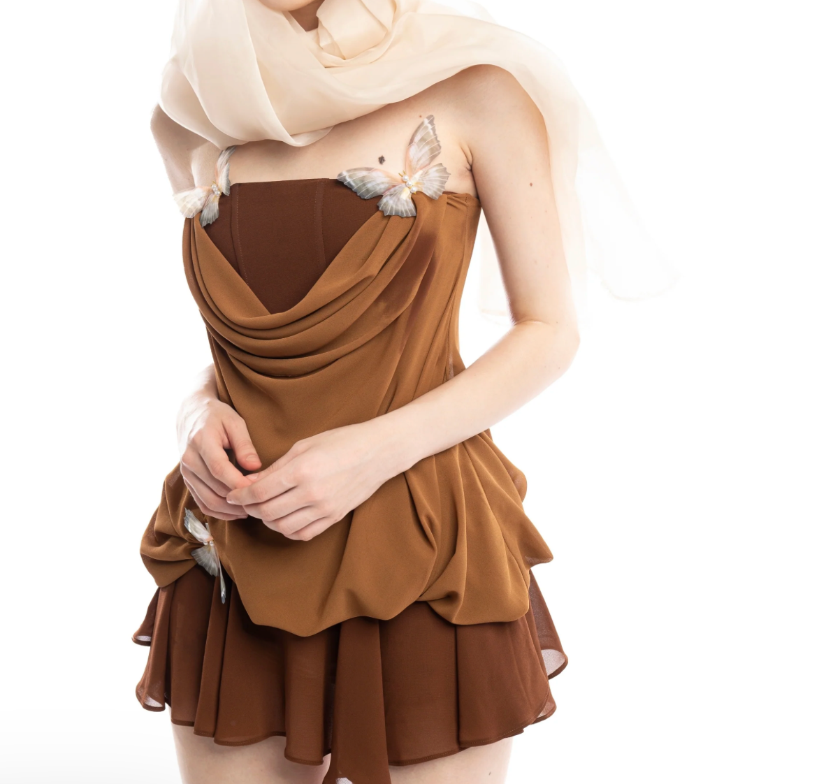 Huelleyrose Tawny Dress