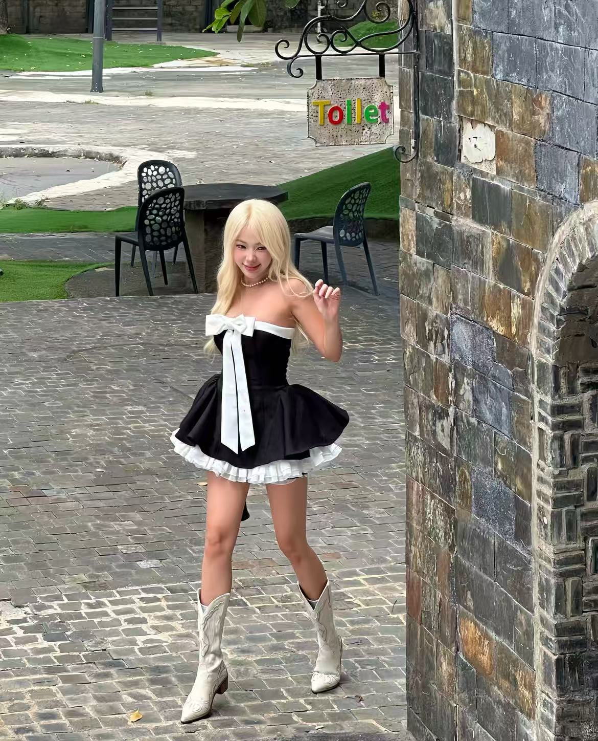 LANE Cì Bunny Dress