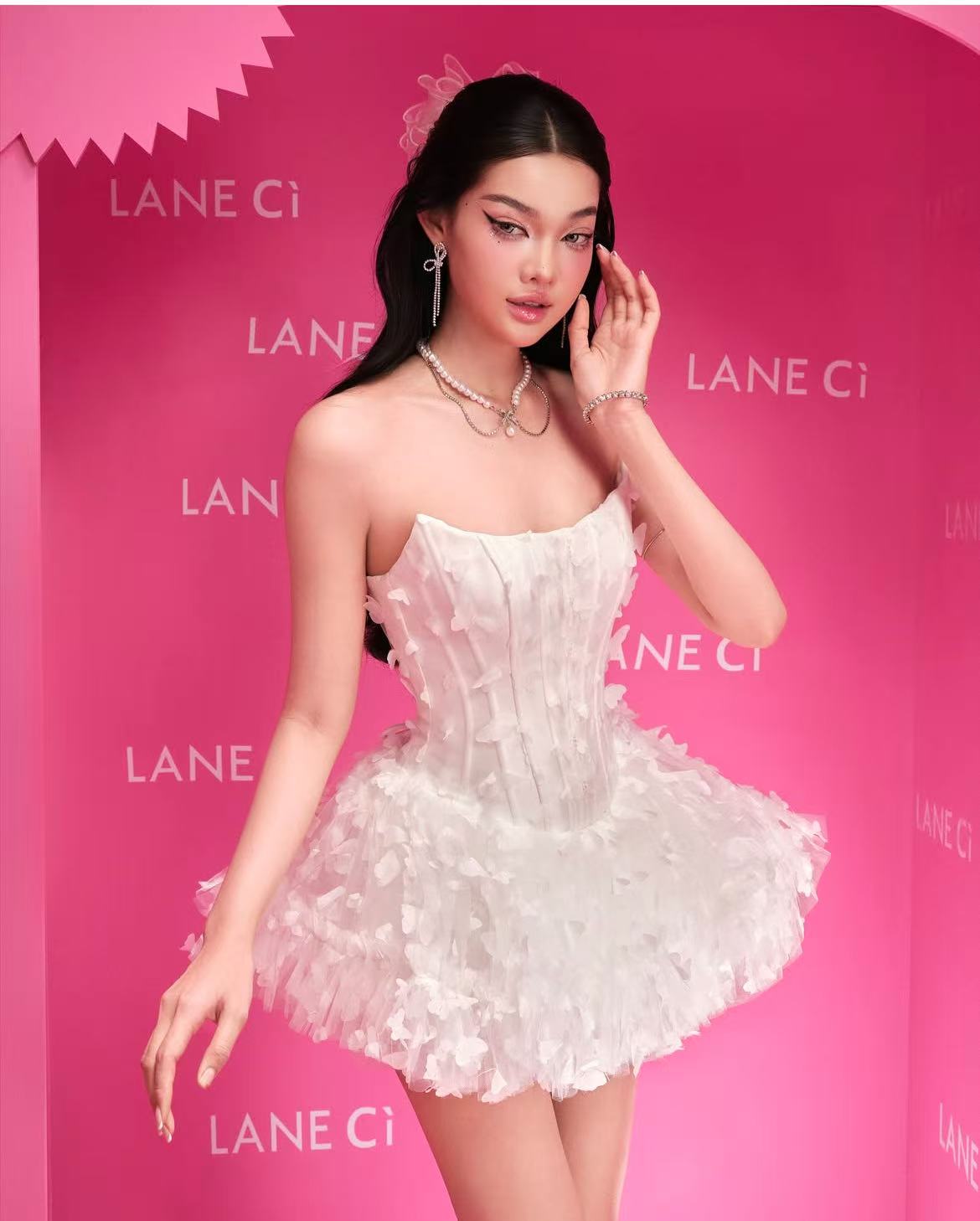 Lane Ci Swan Dress