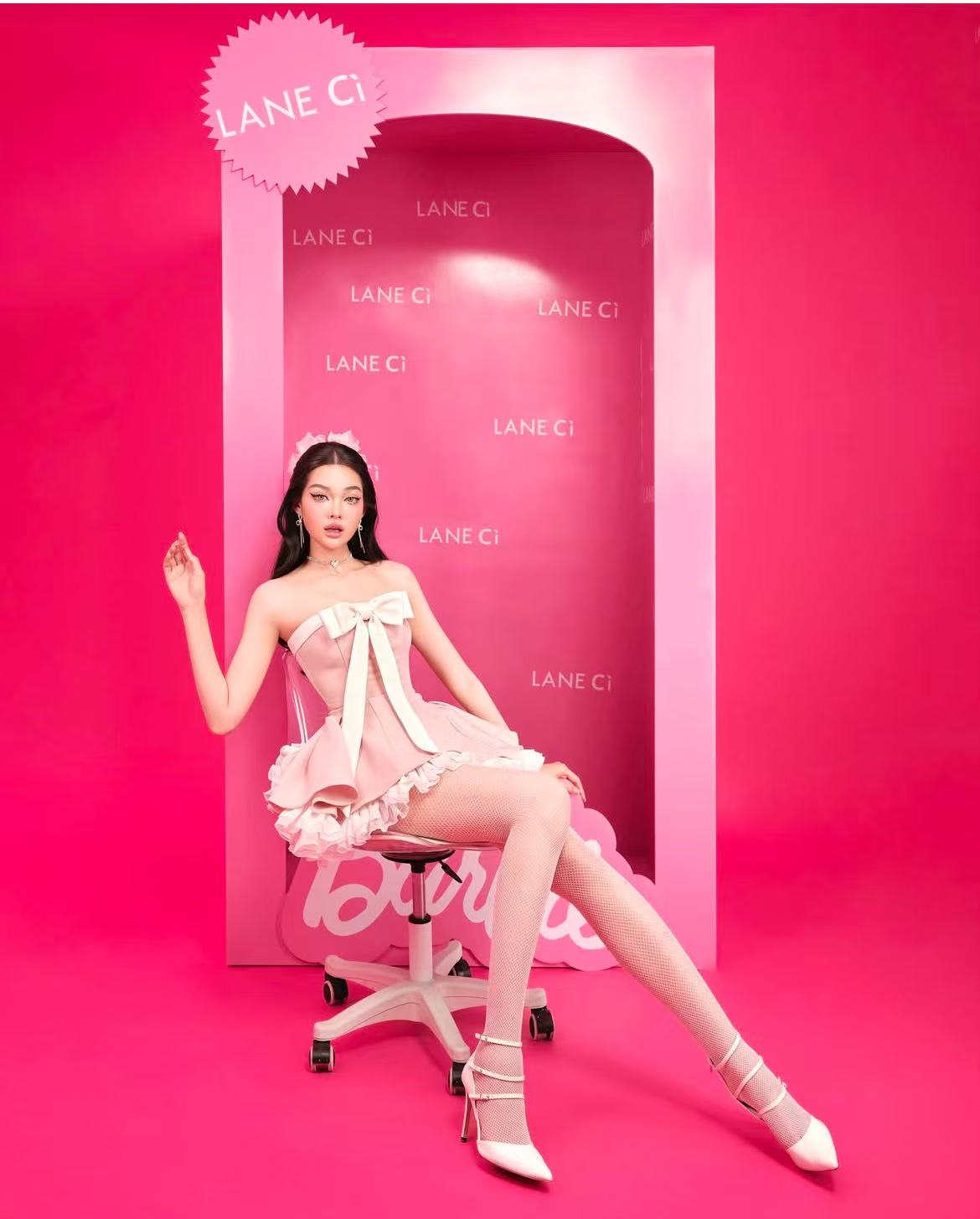 Lane Ci Pink Bunny Dress