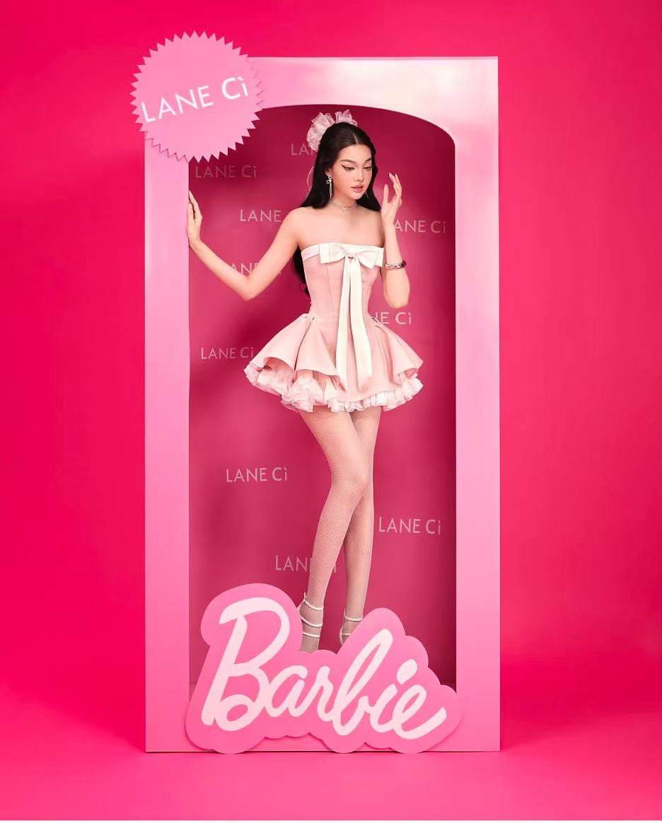 Lane Ci Pink Bunny Dress