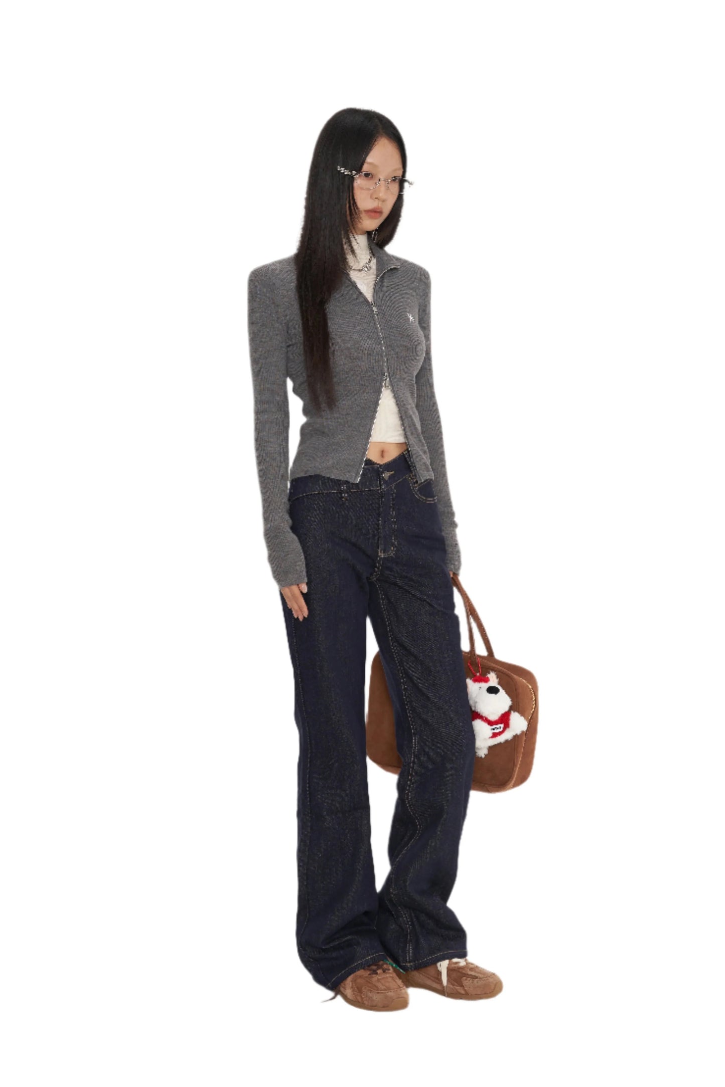 Naws Black Classic Logo Knit Cardigan