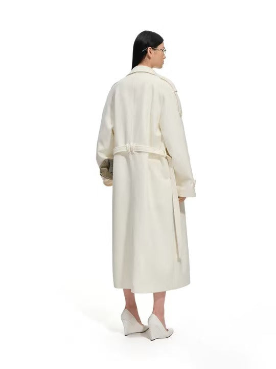 Naws Classic Vicuna Wool Coat