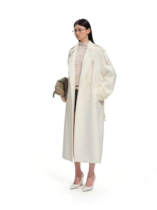 Naws Classic Vicuna Wool Coat