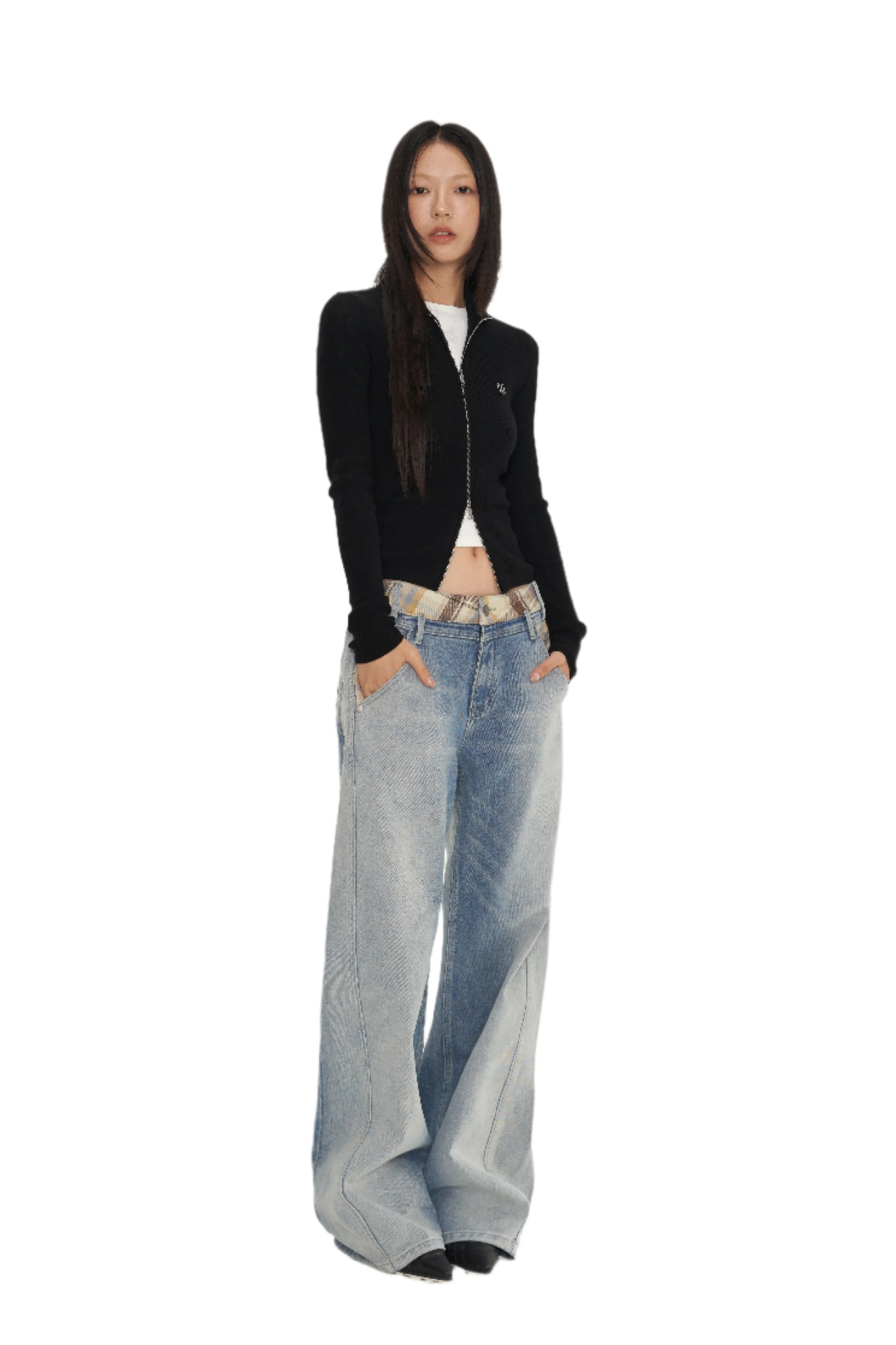 Naws Black Classic Logo Knit Cardigan