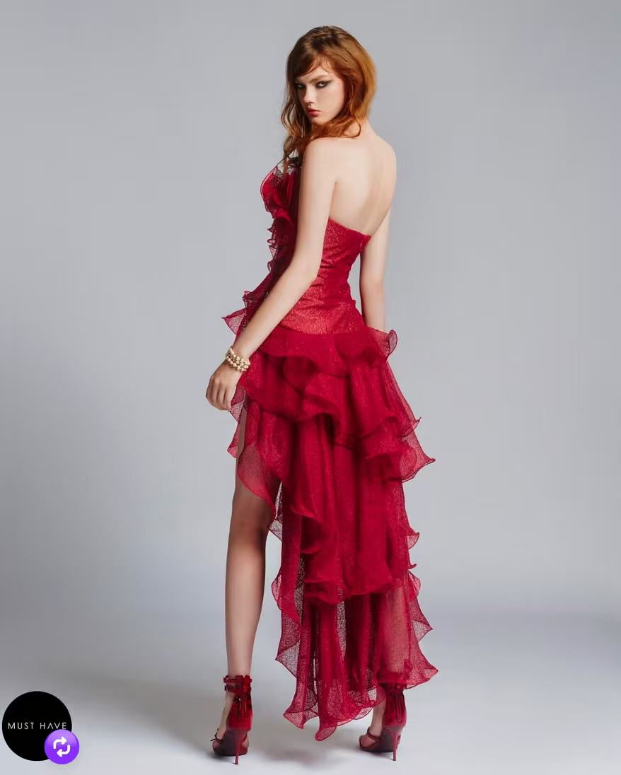Must Have Red Rose Dress