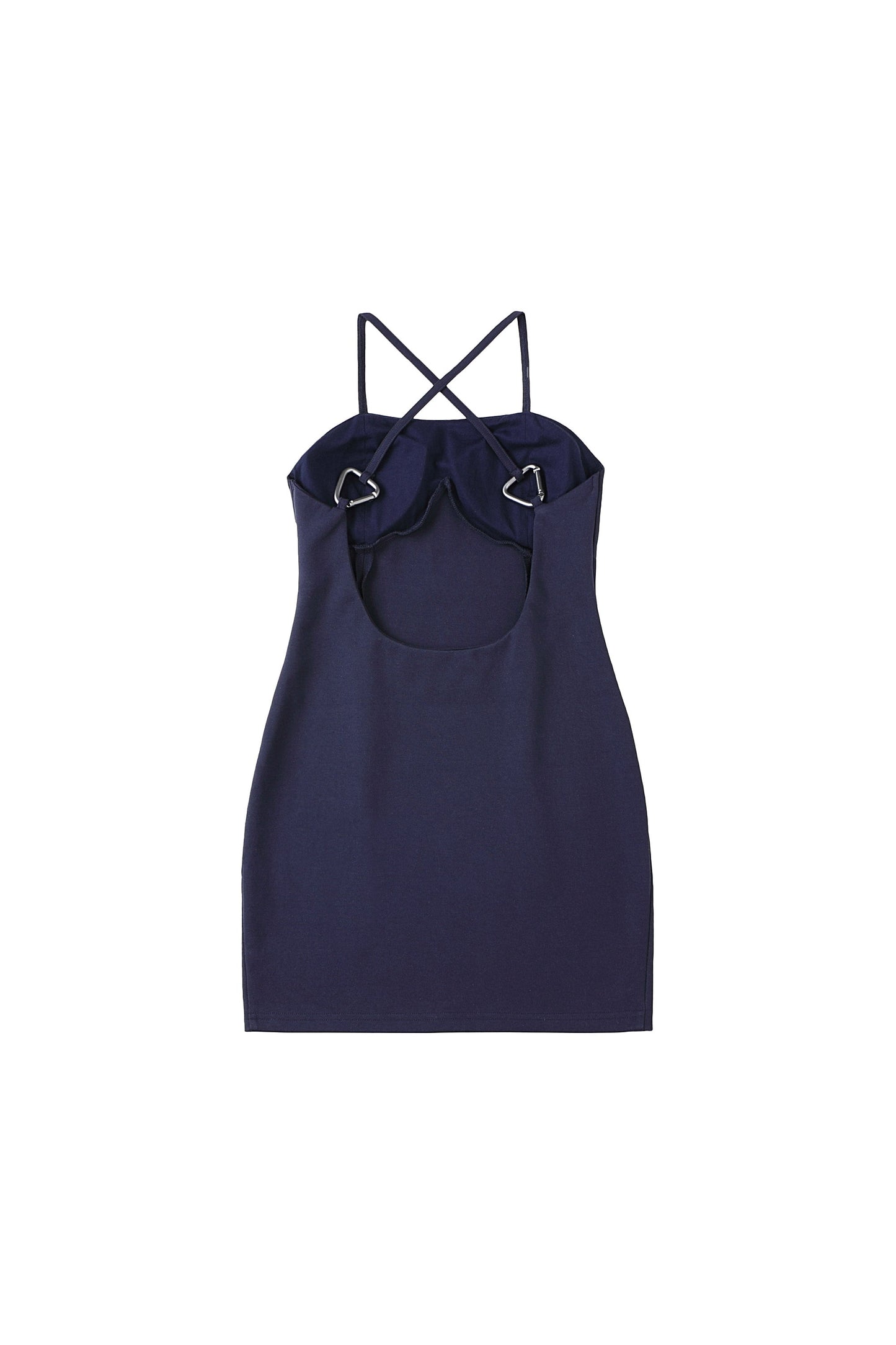 YJ1NGZYZJ Cross-Back Dress In Blue