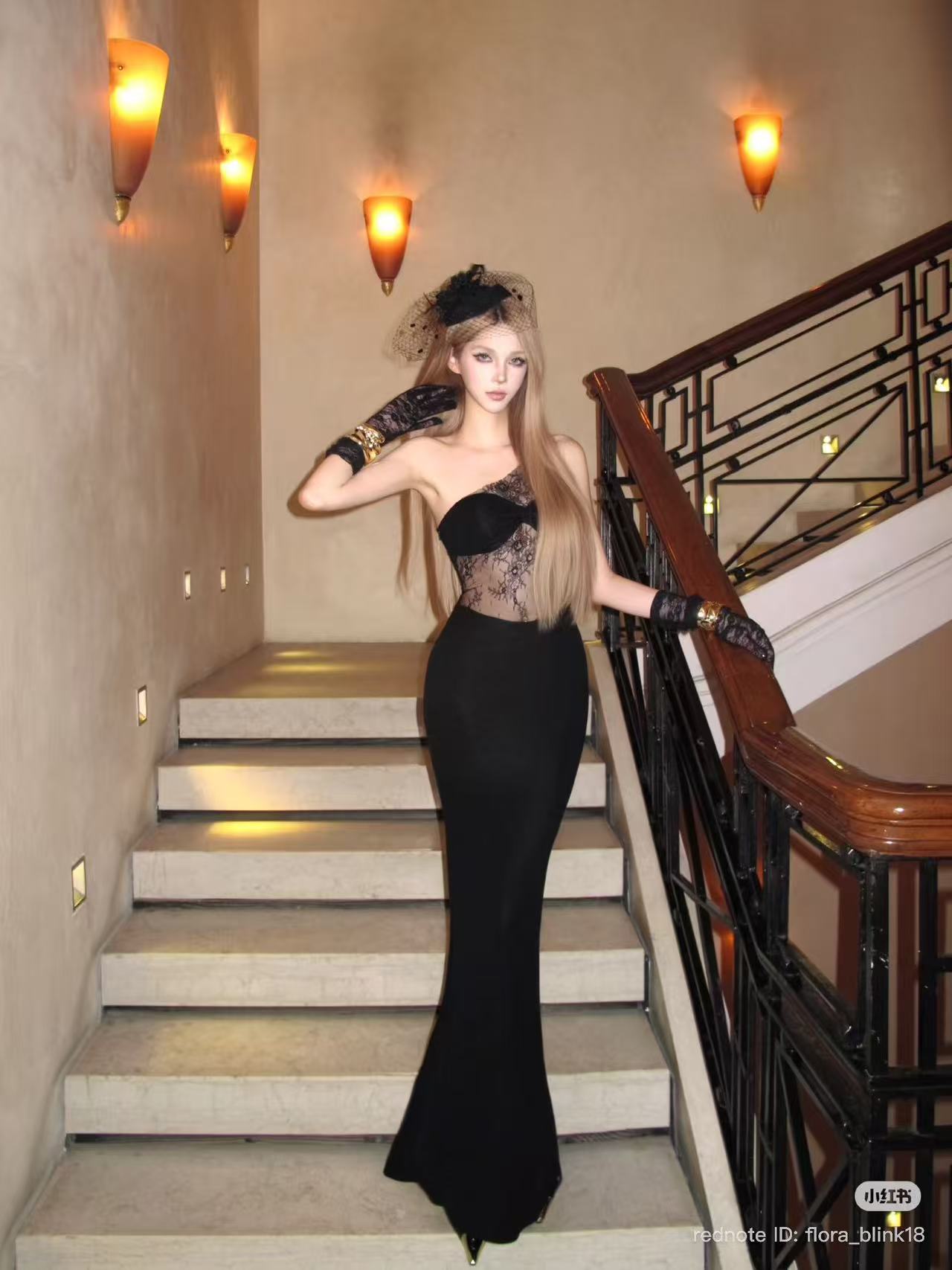 Tsuki Lace Maxi Dress