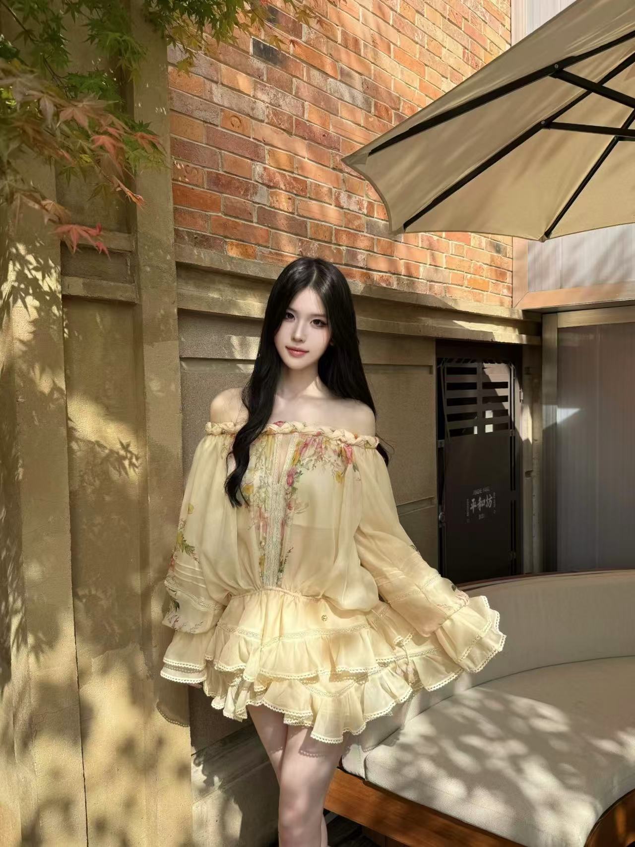 Sheer Luck Vernia Dress