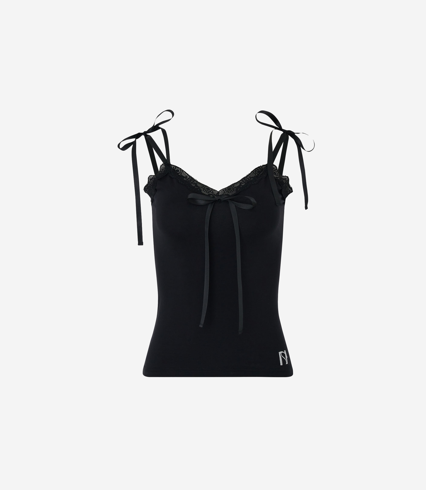 Newalrin Ribbon lace sleeveless Top