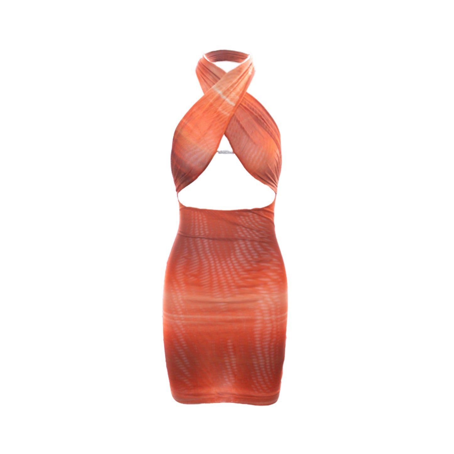 XENASERA SS22 CALIFORNIA SUNSET DRESS