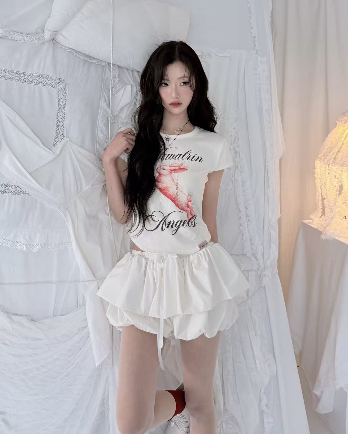 Newalrin Cloud Bubble Mini Skort