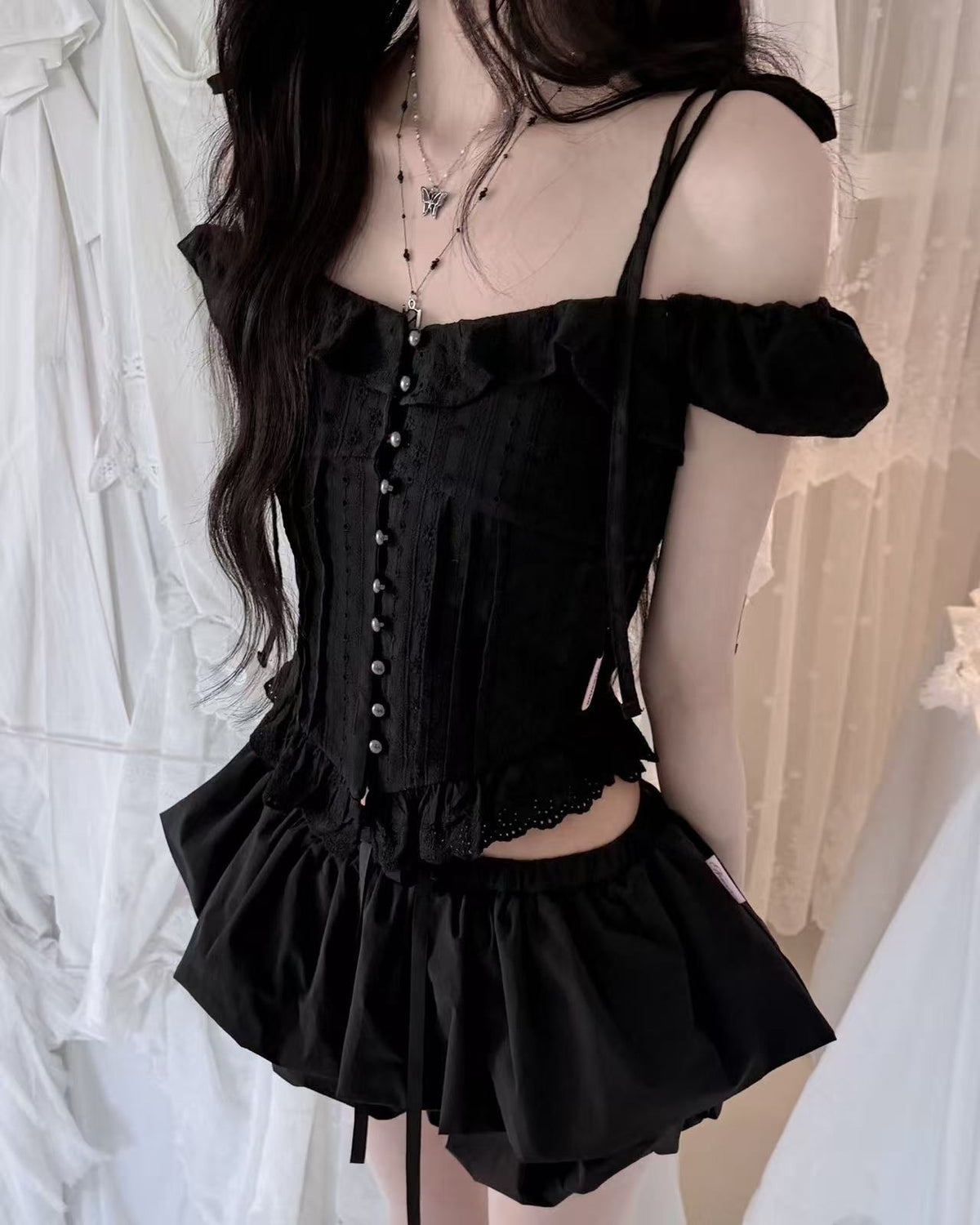 Newalrin Cloud Bubble Mini Skort