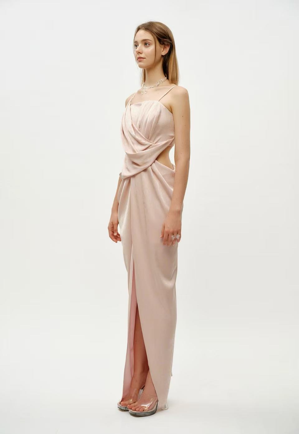 Cameyliu Artemis Rose Dress