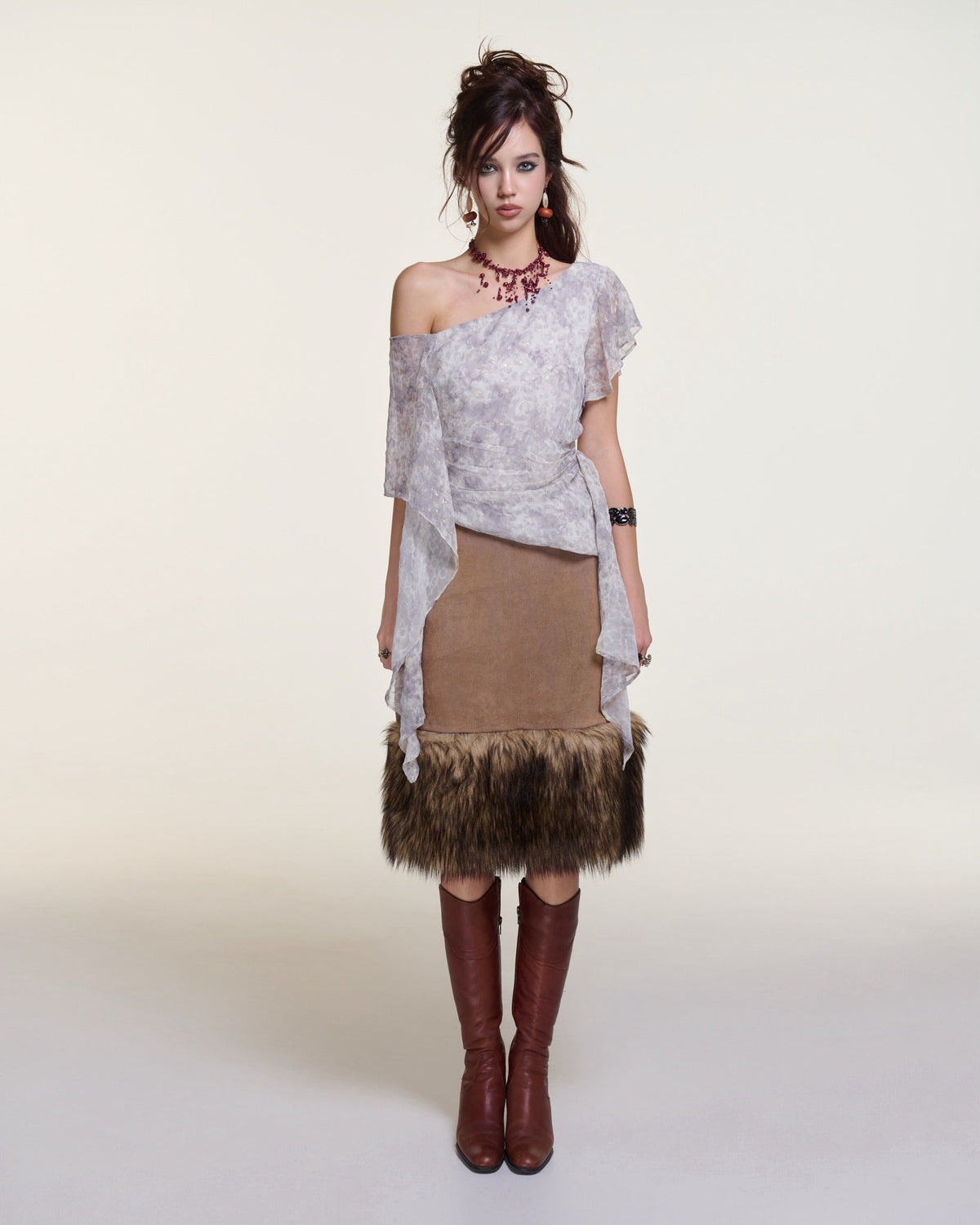 Into Eight Tulle Top - image 2