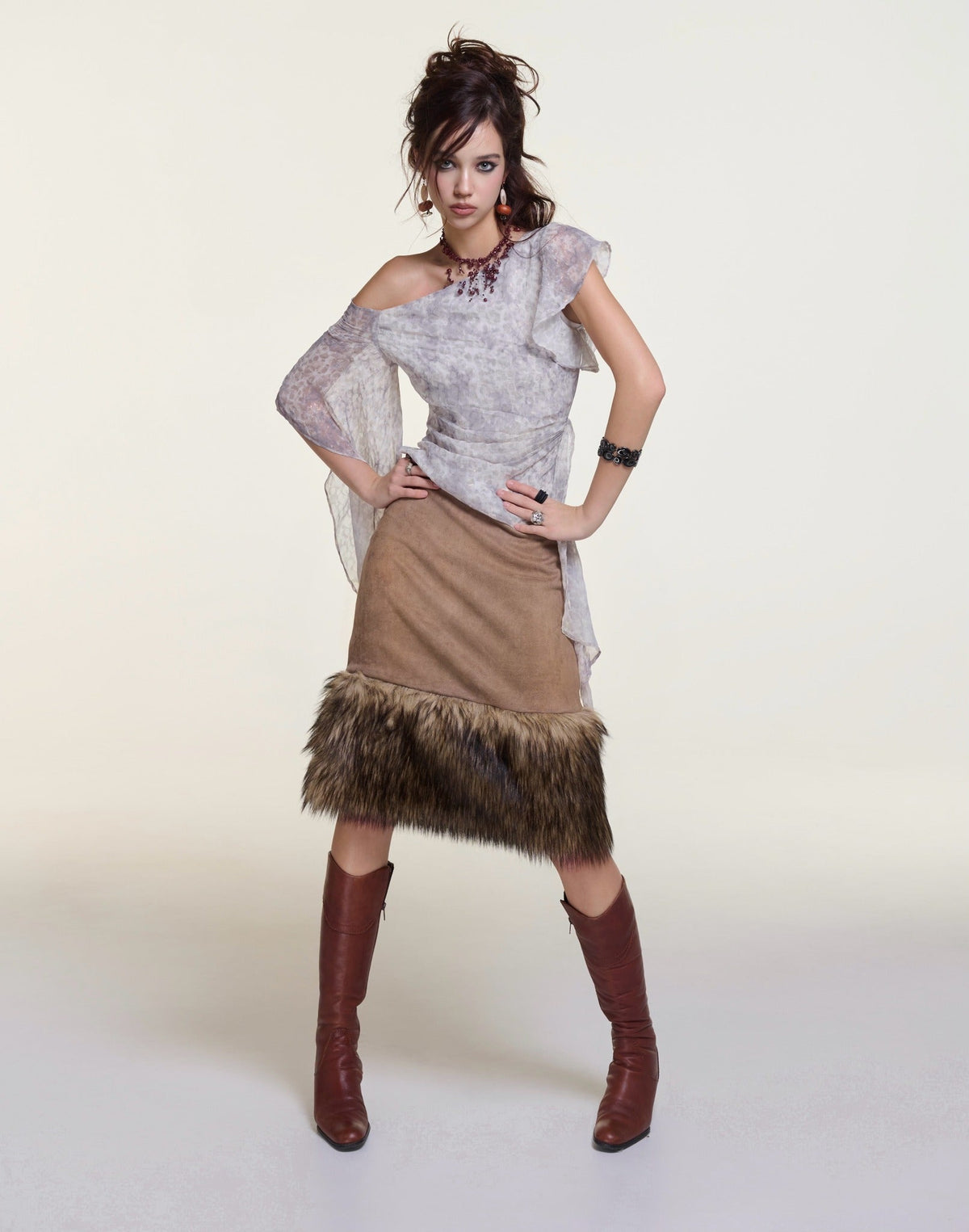 Into Eight Tulle Top - image 4