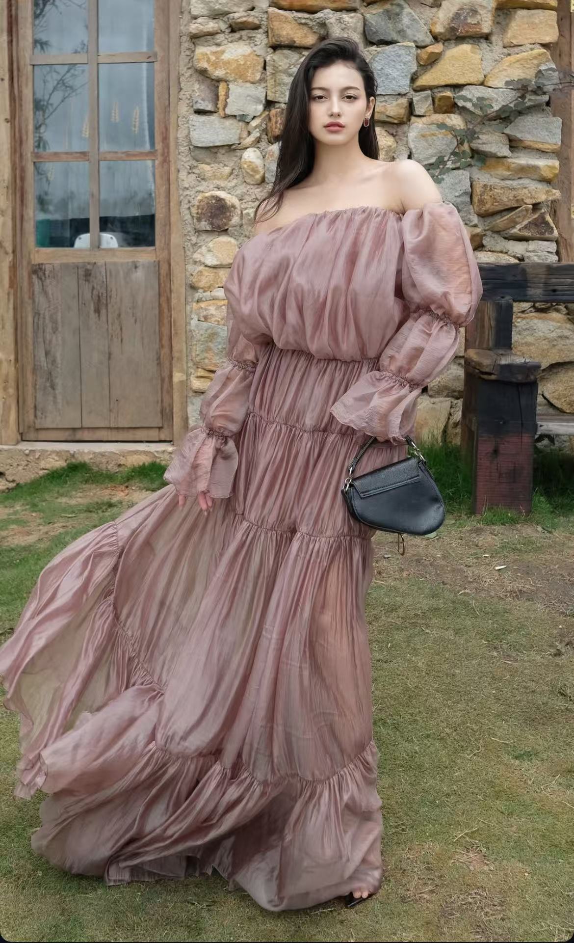 La Vierge Cannelle Dress