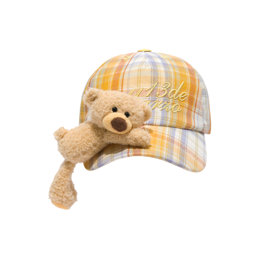 13DE MARZO Doozoo Plaid Cap