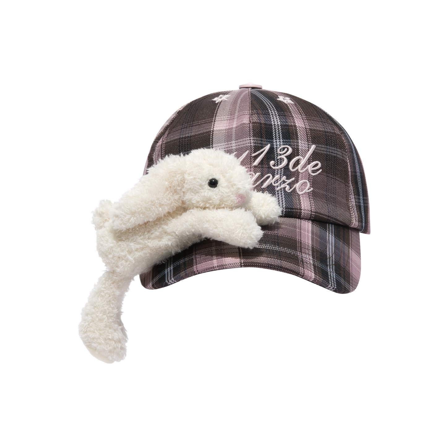 13DE MARZO Doozoo Plaid Cap