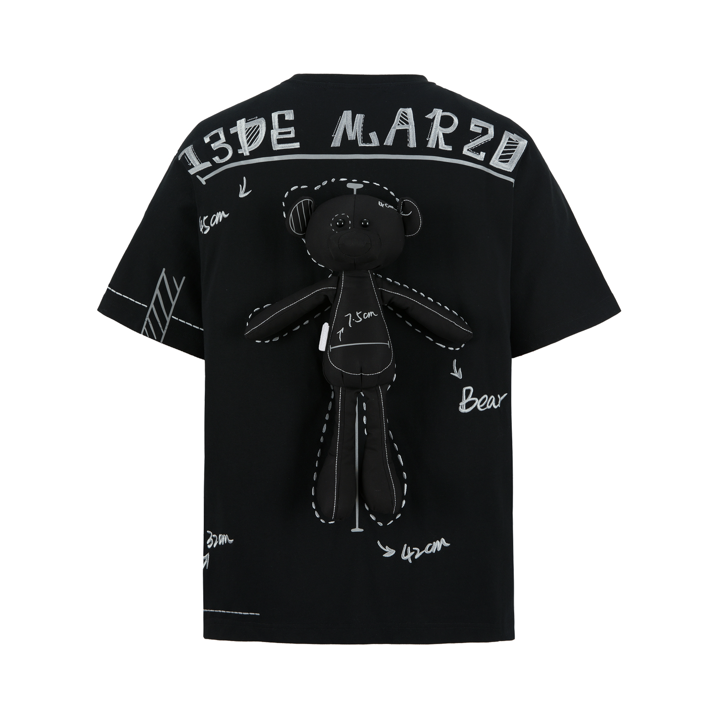 13DE MARZO Sketch Line T-shirt