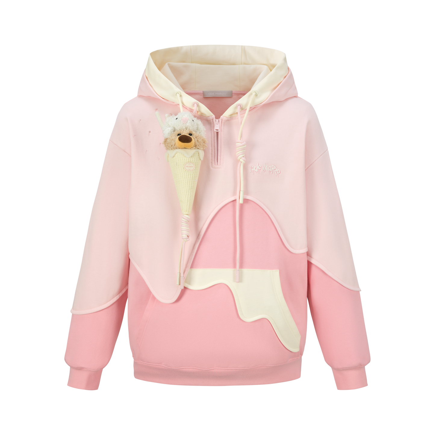 13DE MARZO Doozo Melt Ice-Cream Hoodie