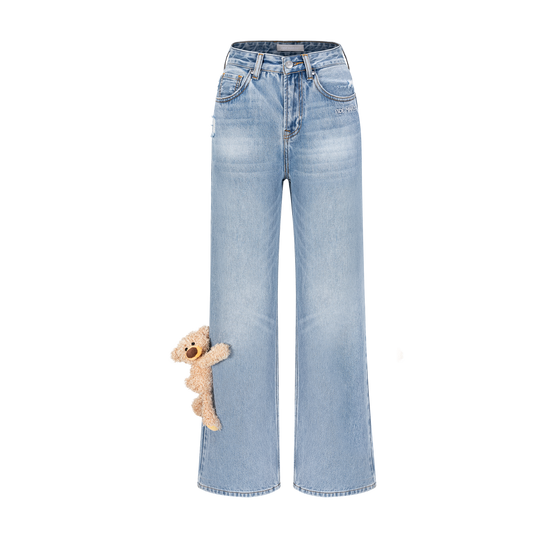 13DE MARZO Doozoo Straight-Leg Jeans