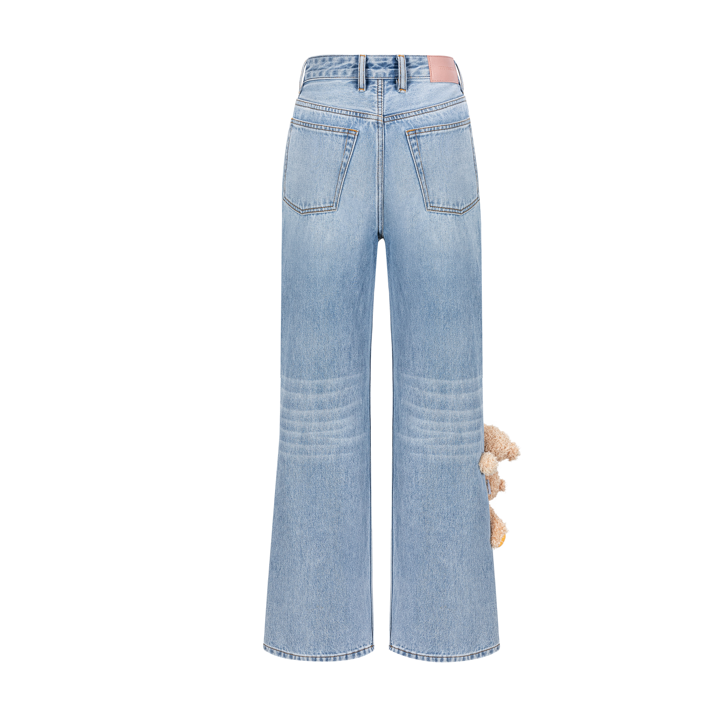 13DE MARZO Doozoo Straight-Leg Jeans