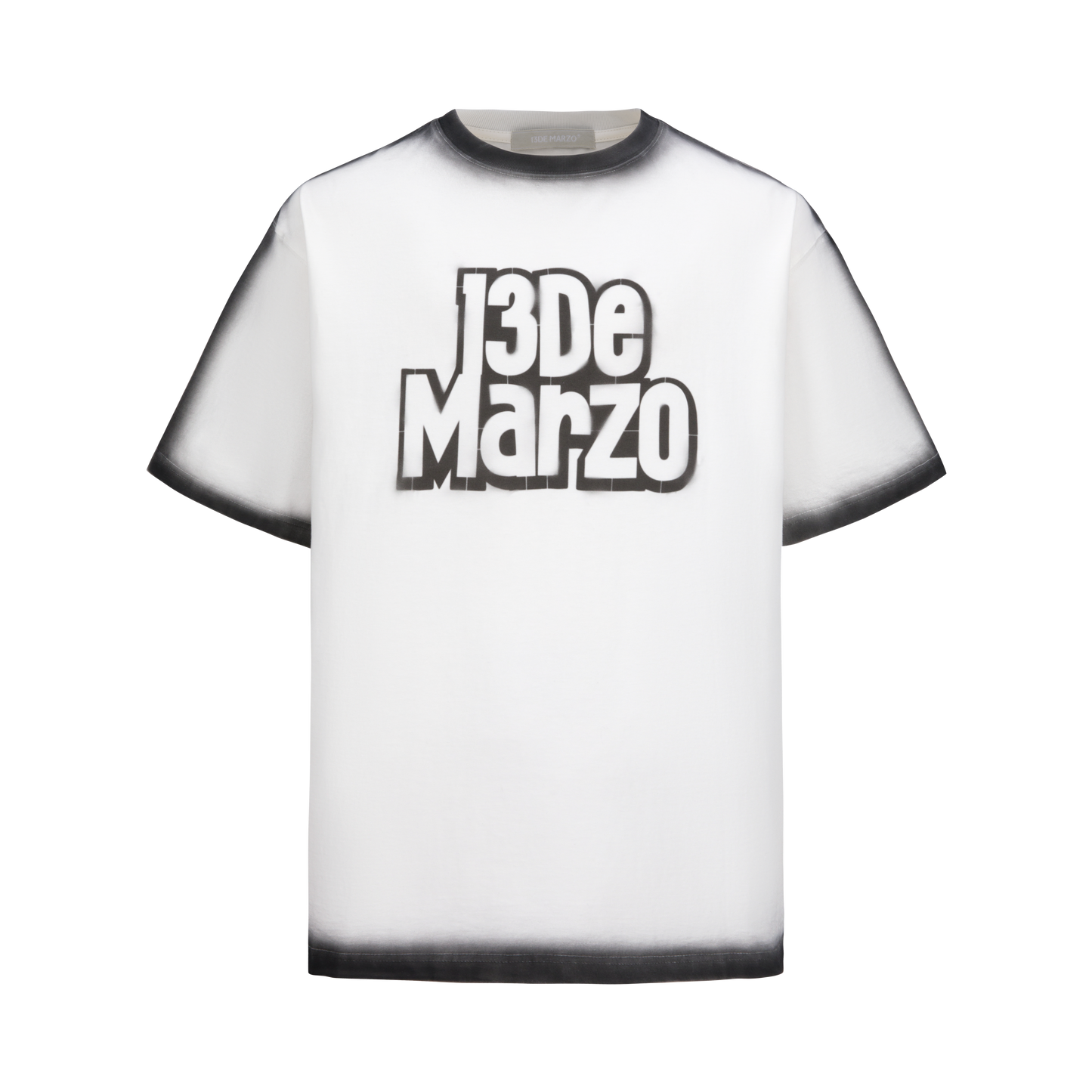 13DE MARZO Thick Outline Sketch T-shirt