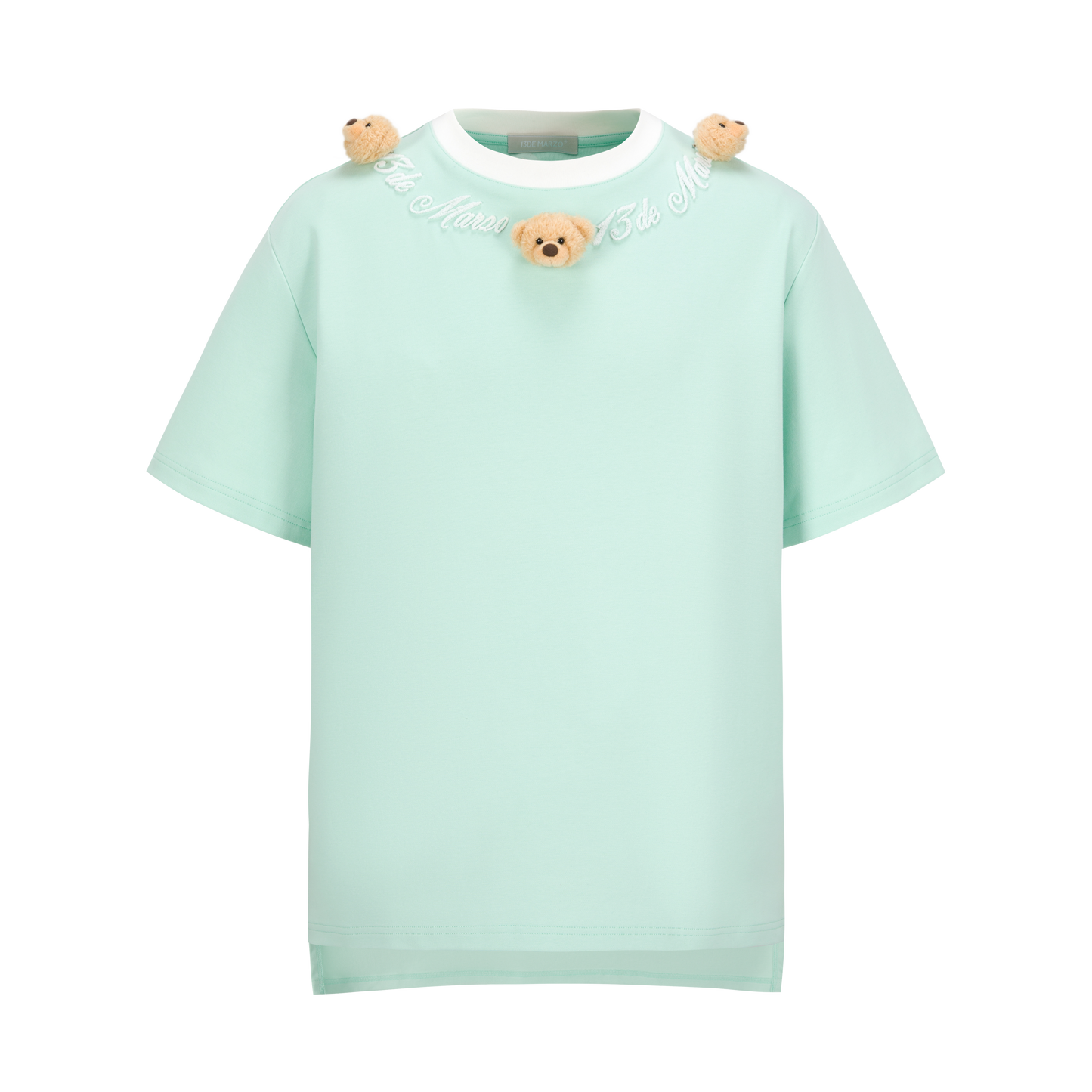 13DE MARZO Doozoo Logo Round Neck T-shirt