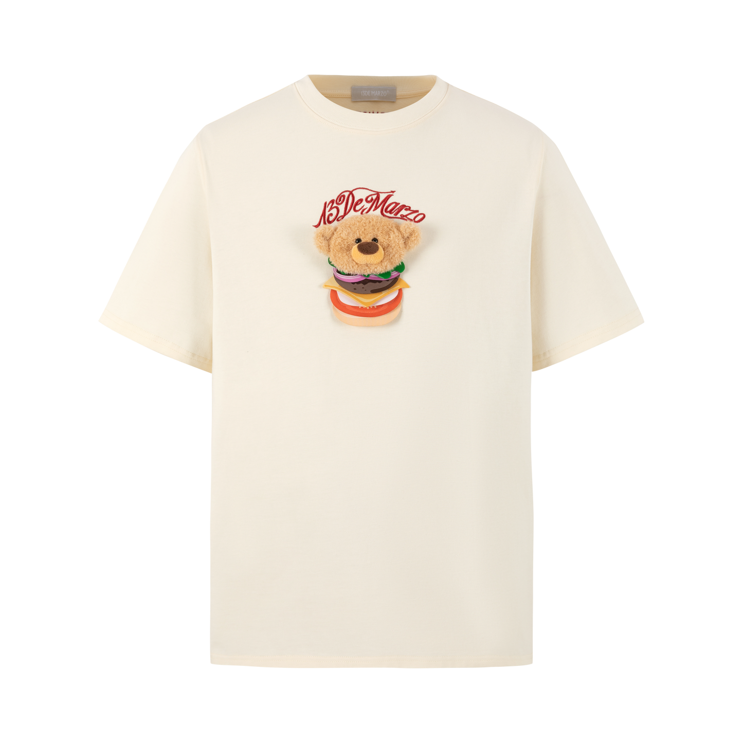 13DE MARZO Layered Hamburger T-shirt